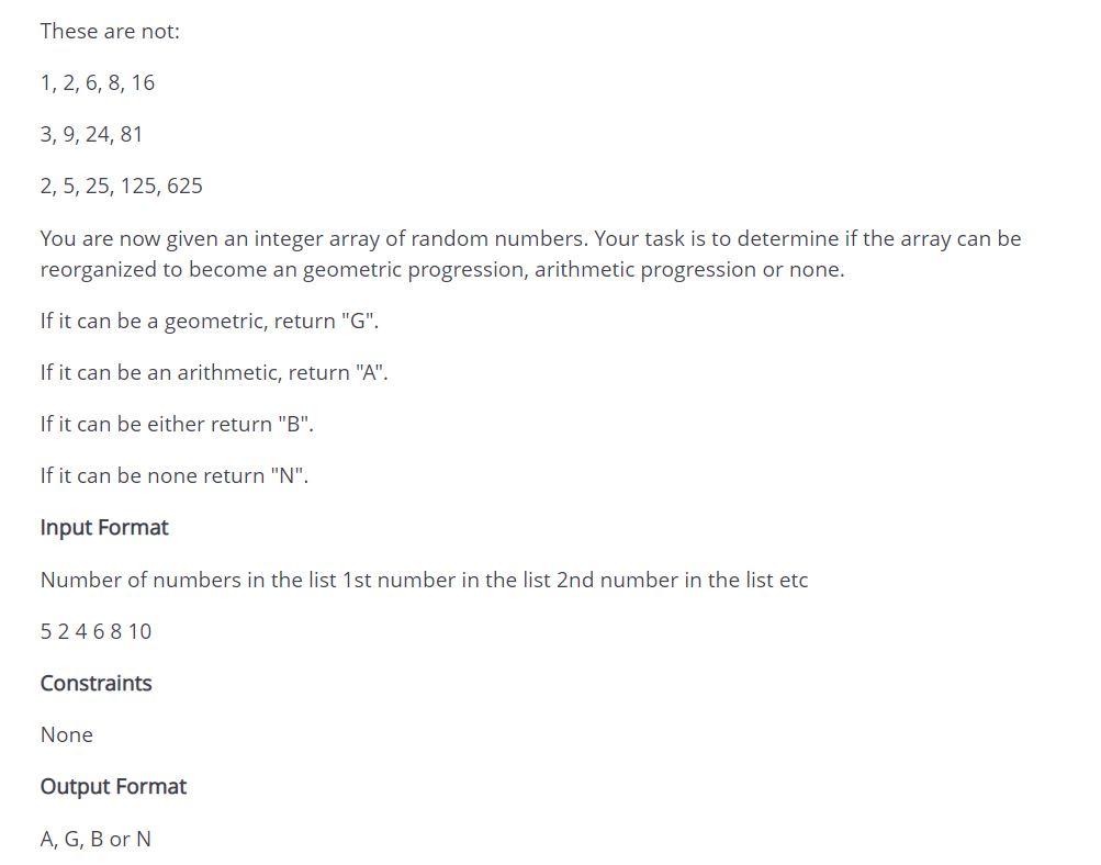 Solved A sequence of numbers is called a geometric series if | Chegg.com