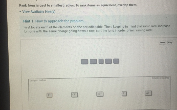 solved-rank-from-largest-to-smallest-radius-to-rank-items-chegg