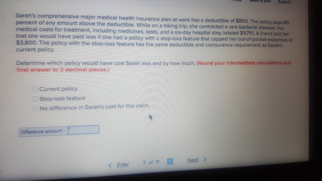 solved-sarah-s-comprehensive-major-medical-health-insurance-chegg