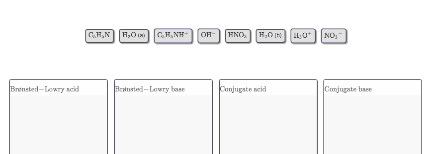 Solved Identify the Brønsted-Lowry acid, the Brønsted-Lowry | Chegg.com