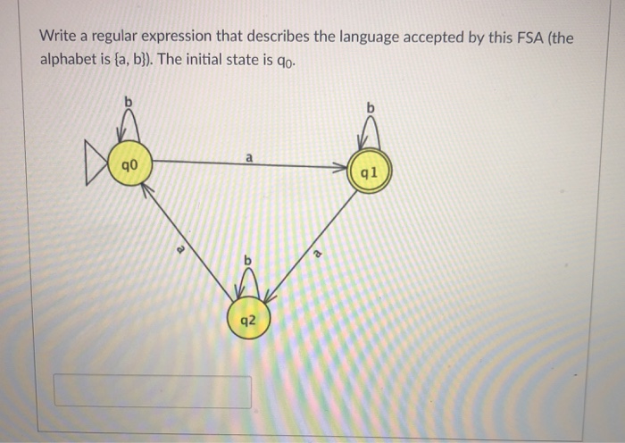 Solved Write a regular expression that describes the | Chegg.com