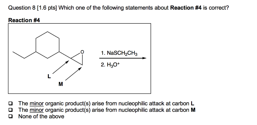 Solved Question 8 [1.6 pts] Which one of the following | Chegg.com