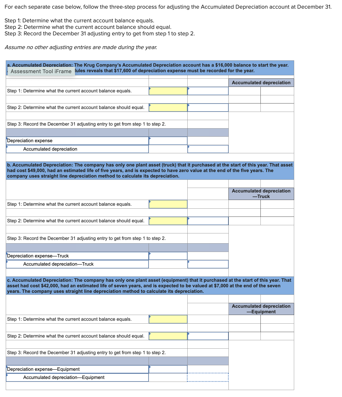 [Solved]: For each separate case below, follow the three-st