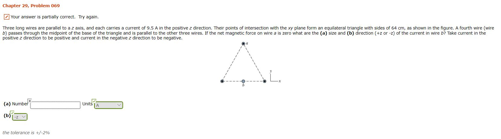 Solved Chapter 29, Problem 069 Your answer is partially | Chegg.com
