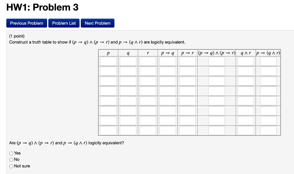 Solved HW1: Problem 3 Previous Problem Problem List Next | Chegg.com