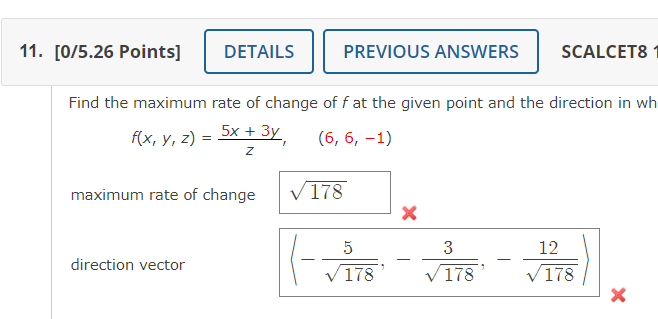 Solved Find the maximum rate of change of f at the given | Chegg.com