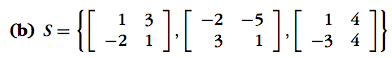 Solved 3. In each case, use the Simplified Span Method to | Chegg.com