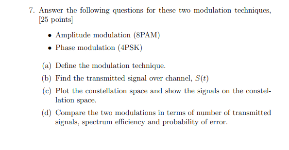 Solved 7. Answer the following questions for these two | Chegg.com