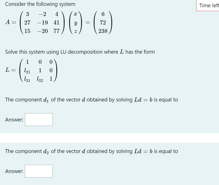 Solved Consider the following system | Chegg.com