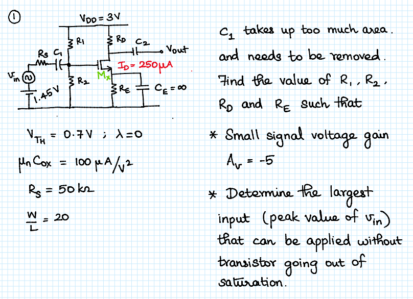 The Above Amplifier Needs To Drive An 100Ω Resistive 