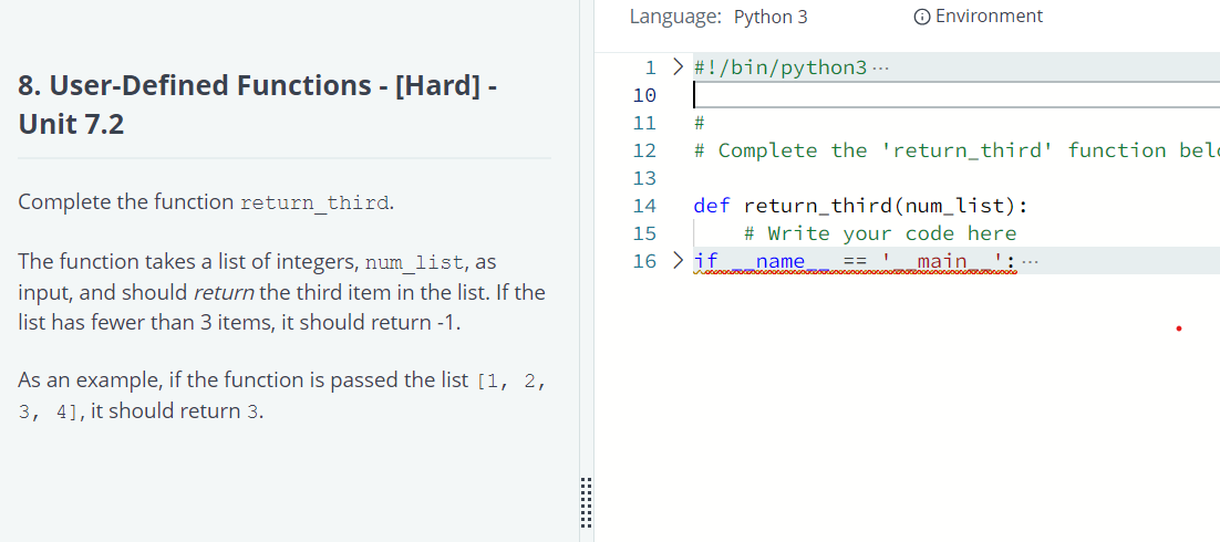 Solved answer should be in phyton Language: Python 3(i) | Chegg.com