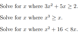 solve x 3 3x 2 9x 5