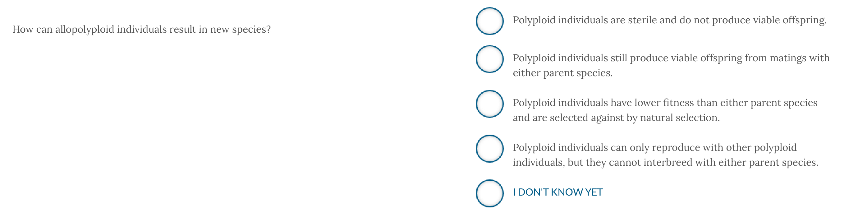Solved How can allopolyploid individuals result in new