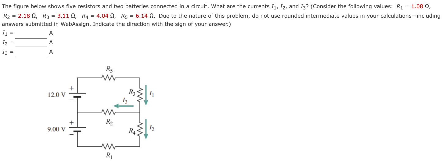 Solved The Figure Below Shows Five Resistors And Two | Chegg.com