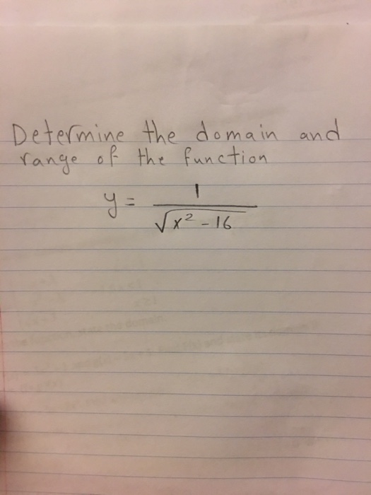 solved-determine-the-domain-and-range-of-the-function-y-chegg