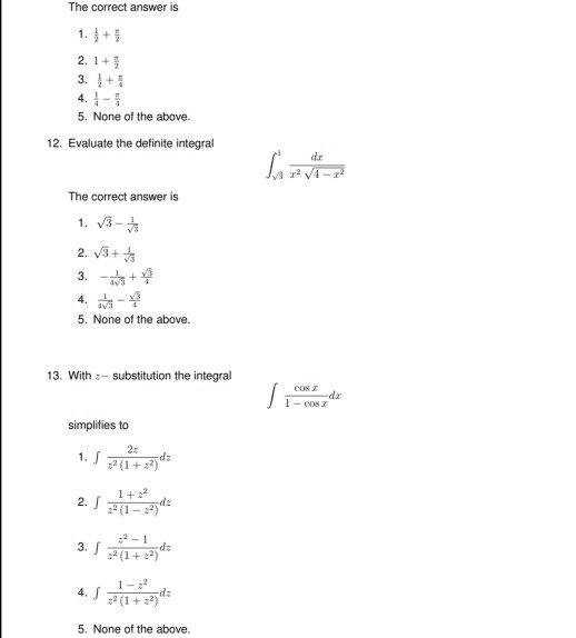 Solved 10. Evaluate the following improper integral The | Chegg.com