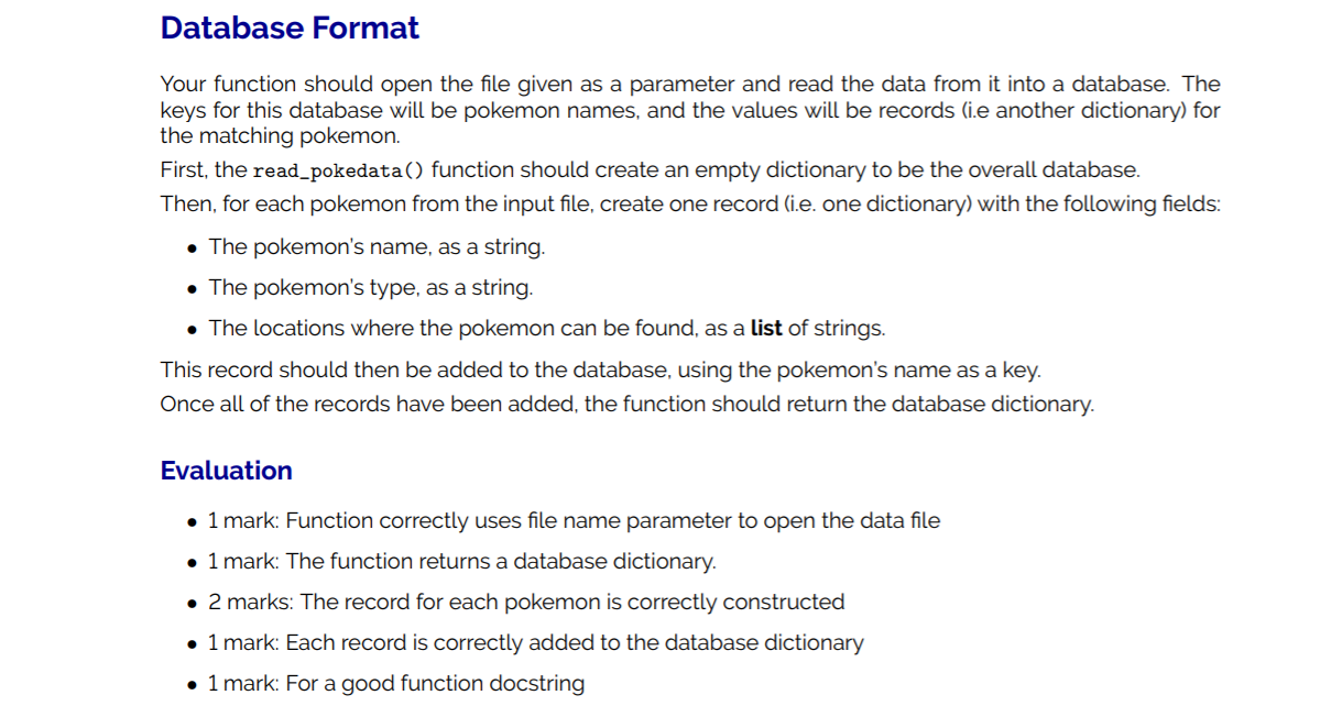 Solved Write a function called pokemon_in_continent) which