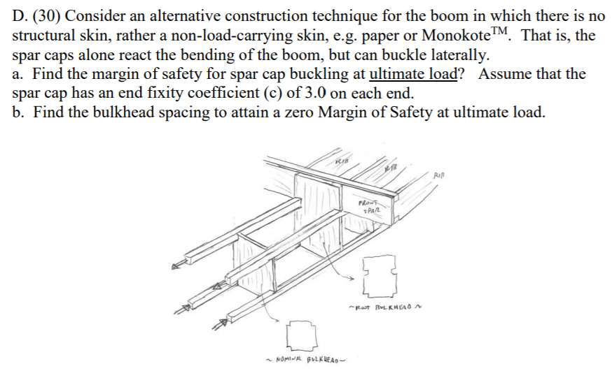 D. (30) Consider an alternative construction | Chegg.com