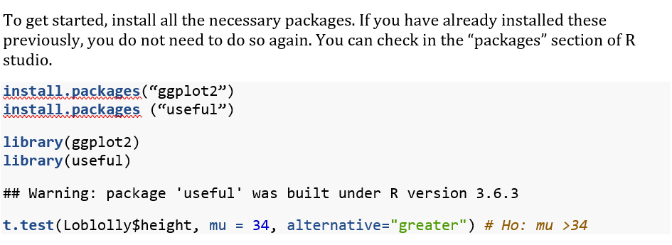 Solved You want to determine whether or not the average | Chegg.com
