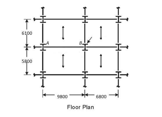 Solved A Residential Building Floor, As Shown In The Figure, | Chegg.com