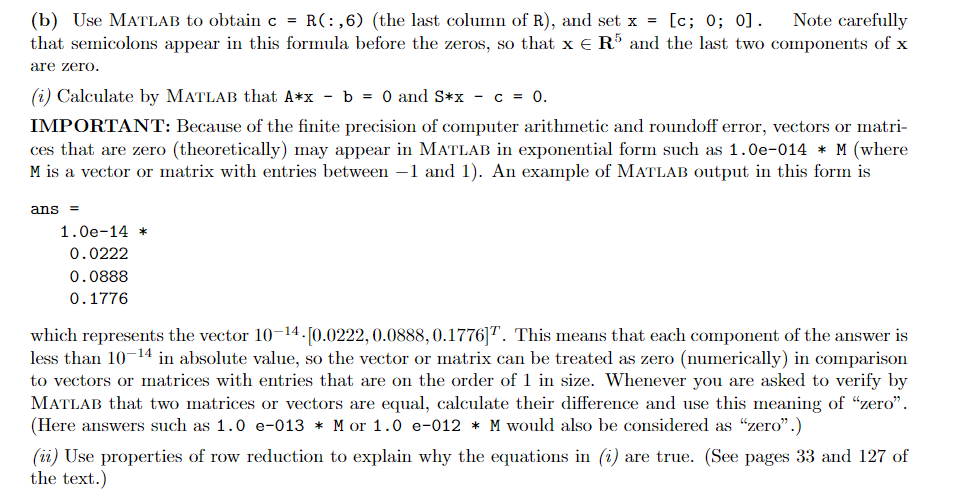 Solved Question 1. Solving Ax = B In This Question You Will | Chegg.com