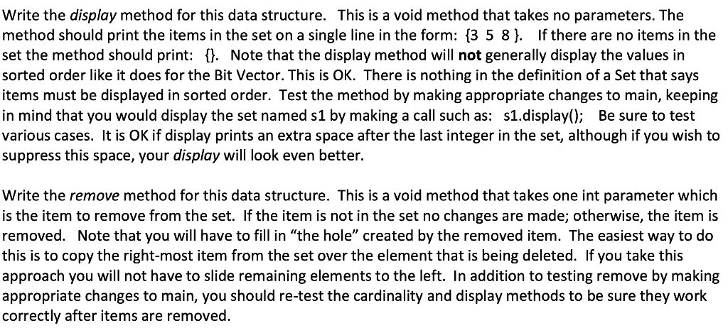 Solved - Solve in C++ The Data Structure is an Array of | Chegg.com