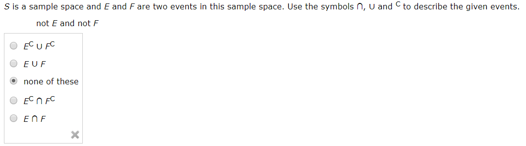 Solved S Is A Sample Space And E And Fare Two Events In This Chegg solved-s-is-a-sample-space-and-e-and-fare-two-events-in-this-chegg