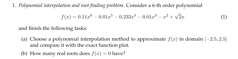 Solved Please Write Matlab Code For Both A And B Part