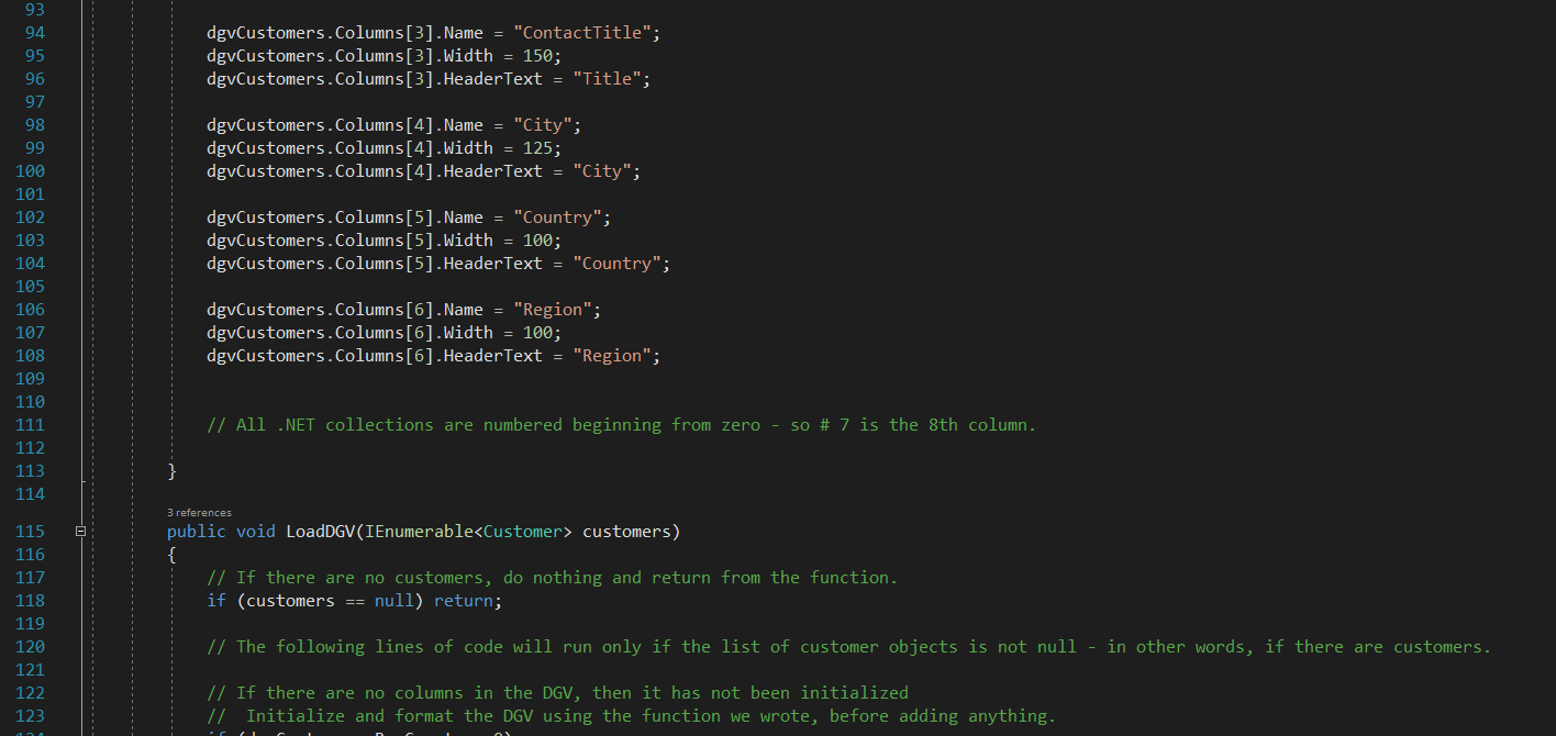 NWTraders. Views.frmNWCustomers nwEntities # | Chegg.com