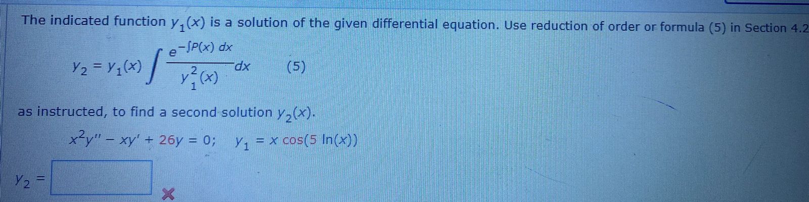 Name Of Function Y 1 X