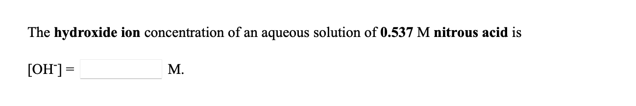 what is the ph of 0.5 m aqueous nacl solution