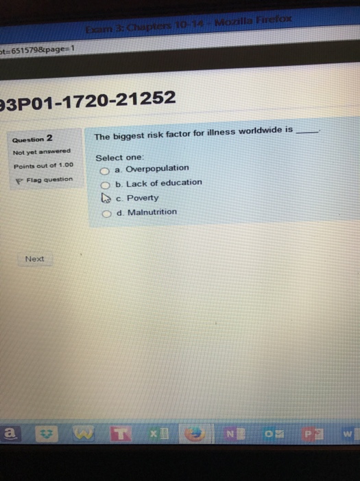 solved-the-biggest-risk-factor-for-illness-worldwide-is-chegg