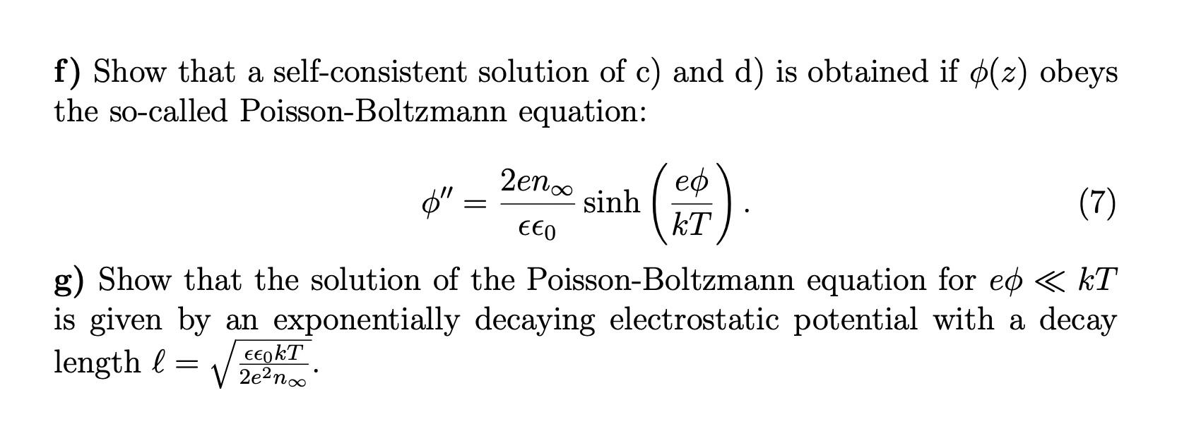 Solved the free energy F per unit area A of an aqueous | Chegg.com