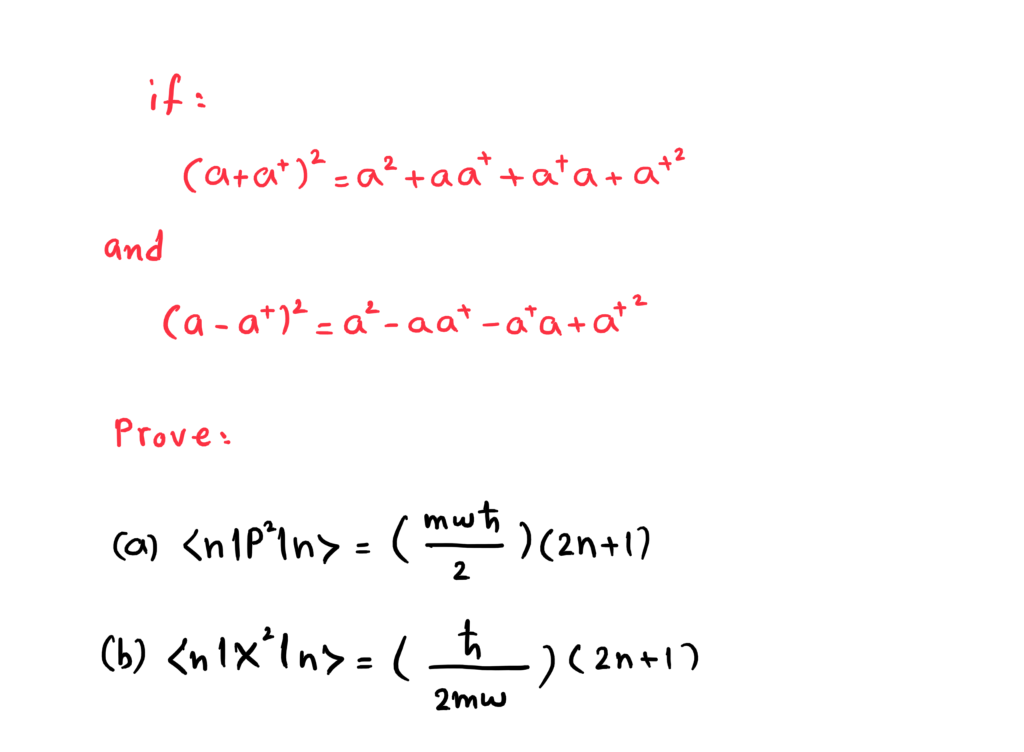 Solved (a+a+)2=a2+aa++a+a+a+2 and (a−a+)2=a2−aa+−a+a+a+2 | Chegg.com