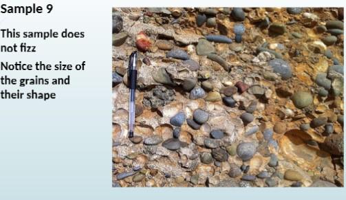 Solved Question 1: Examine the rock samples and fill in the | Chegg.com