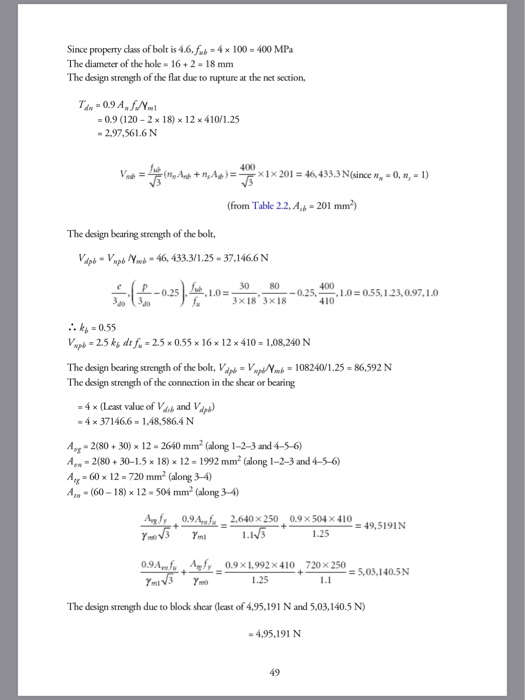 Solved Example 2.4 Determine the ultimate load carrying | Chegg.com