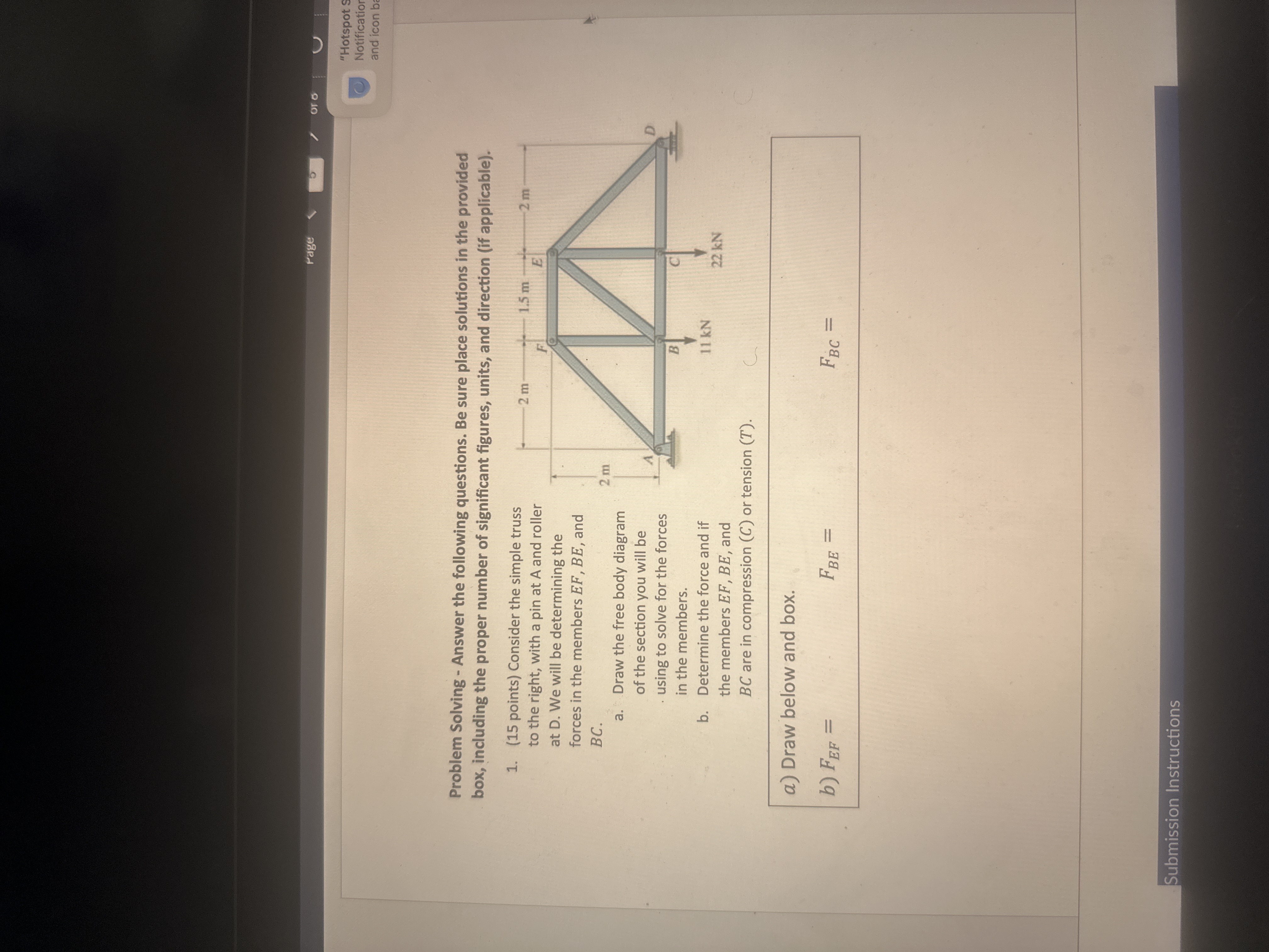 Solved Problem Solving - ﻿Answer the following questions. Be | Chegg.com