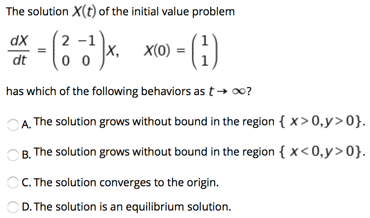 Solved Calculate the approximate solution at time t = 2 of | Chegg.com