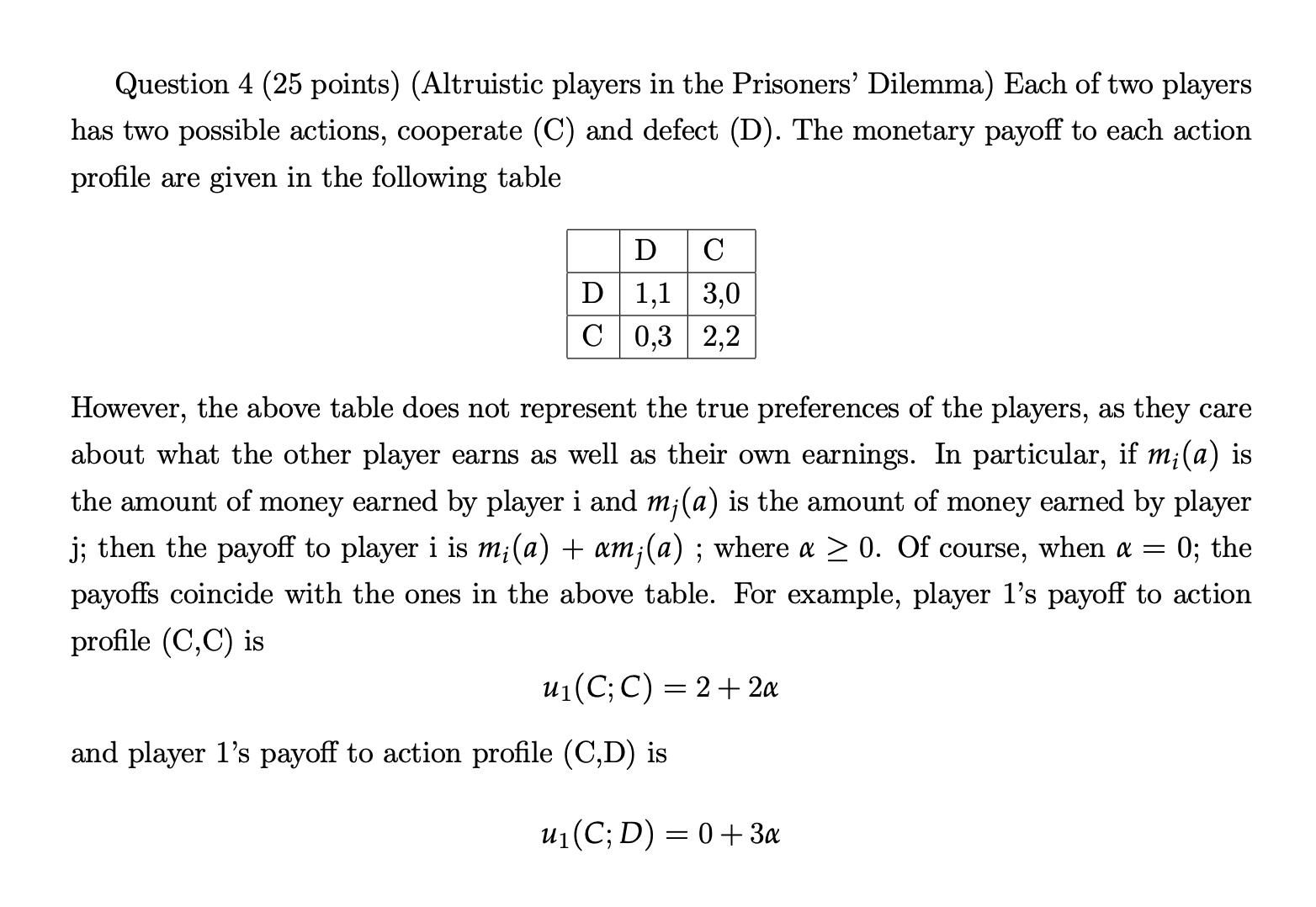 Solved Question 1 (25 points): Consider the following two | Chegg.com
