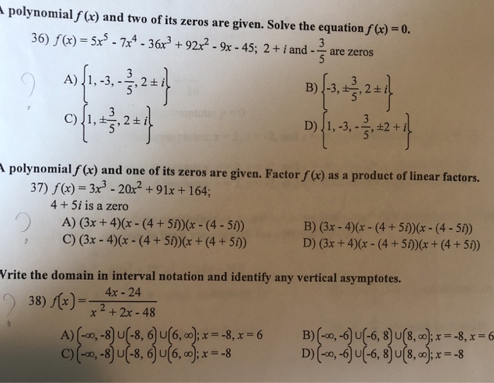 solved-polynomial-f-x-and-two-of-its-zeros-are-given-solve-chegg