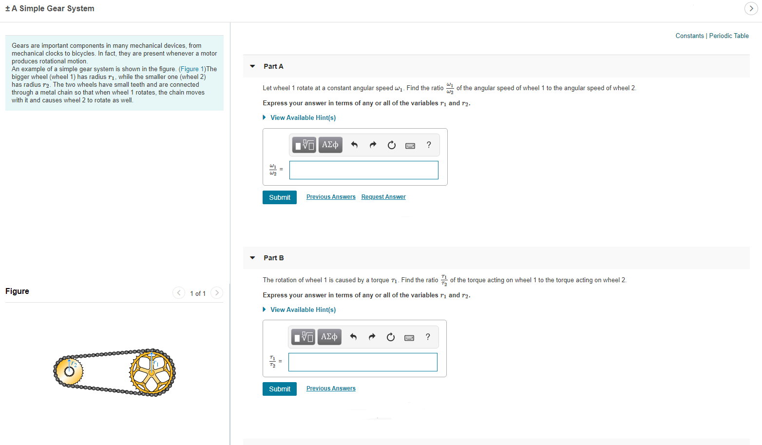 Solved Gears are important components in many mechanical