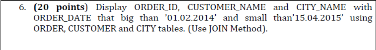 Solved Question 1 Given The Order Order Detail Customer Chegg Solved Question 1 Given The Order Order Detail Customer Chegg