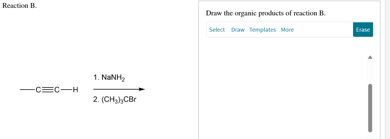 Solved Reaction B. Draw The Organic Products Of Reaction B. | Chegg.com