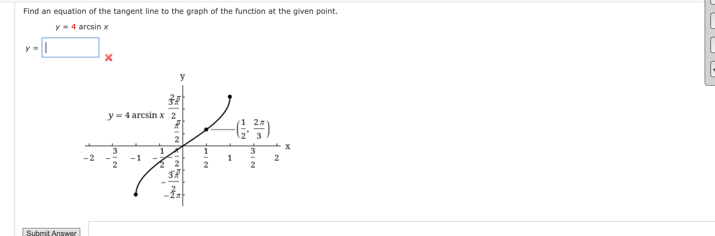 Solved Find an equation of the tangent line to the graph of | Chegg.com