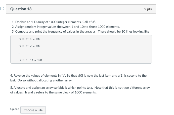 solved-question-18-5-pts-1-declare-an-1-d-array-of-1000-chegg