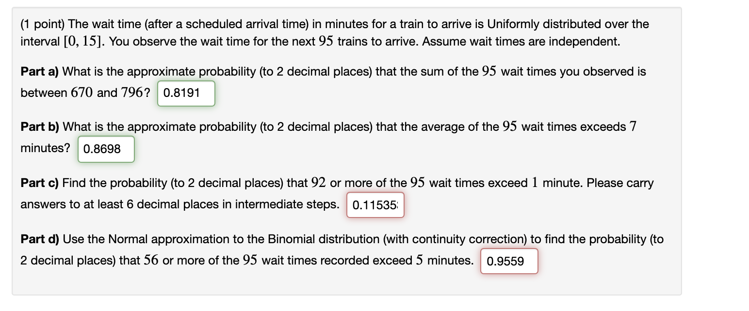 solved-1-point-the-wait-time-after-a-scheduled-arrival-chegg