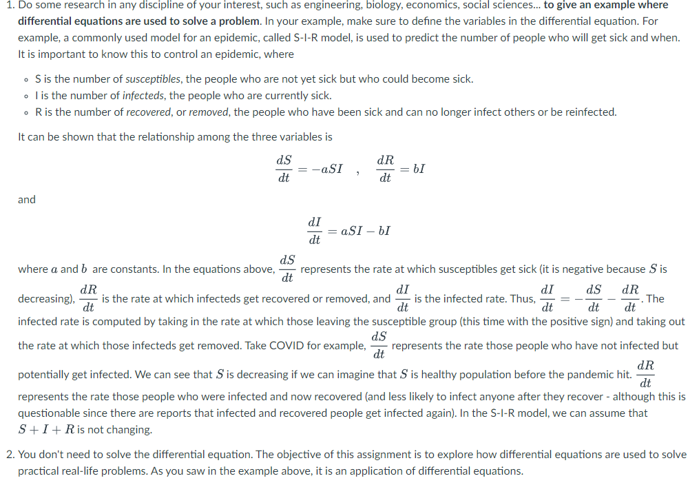 Solved Do some research in any discipline of your interest, | Chegg.com