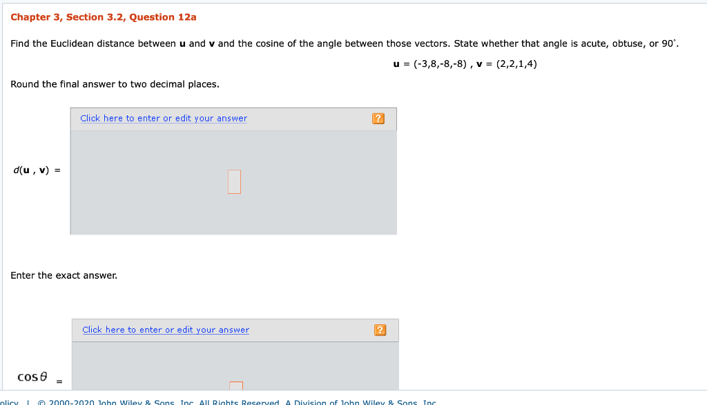 Solved Chapter 3, Section 3.2, Question 09a Find The | Chegg.com