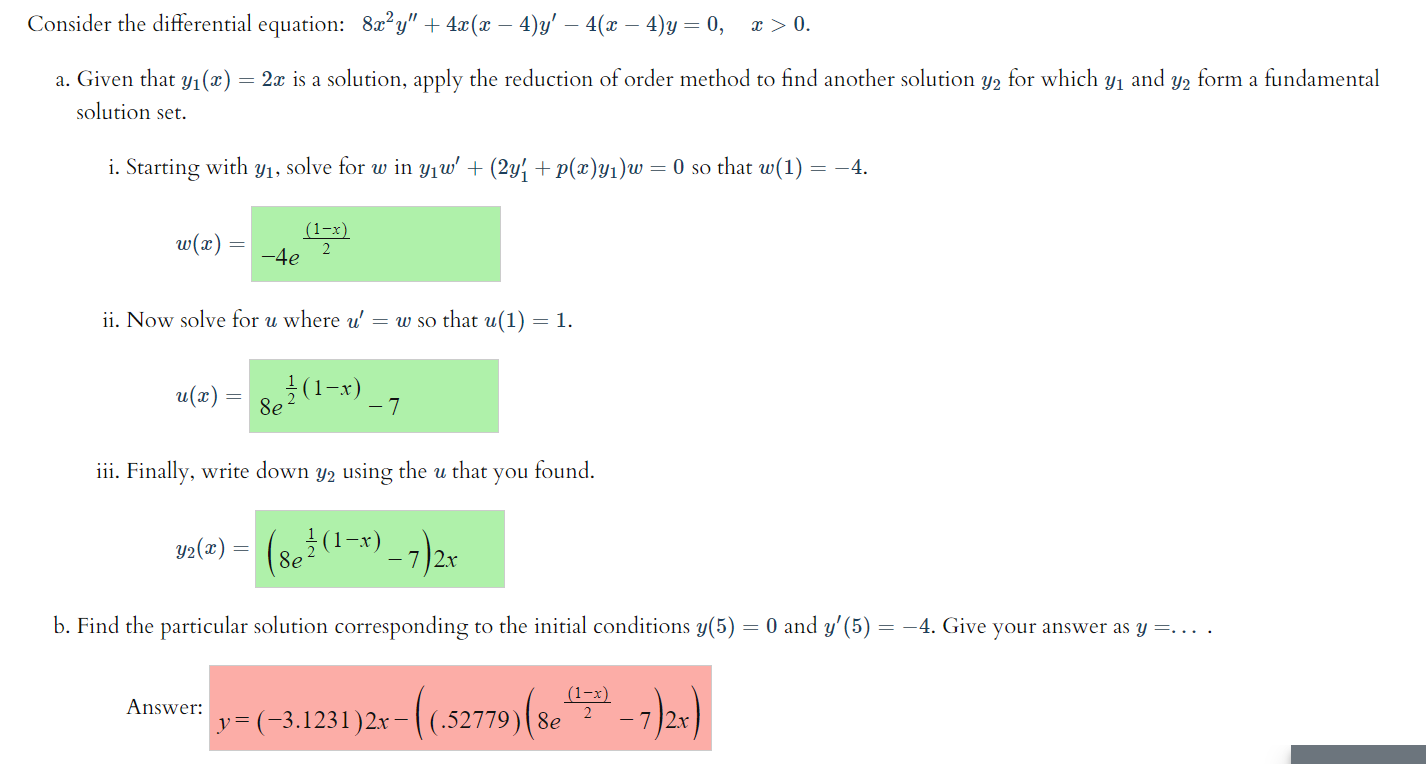 Solved Fully work out part b only please so I can see the | Chegg.com