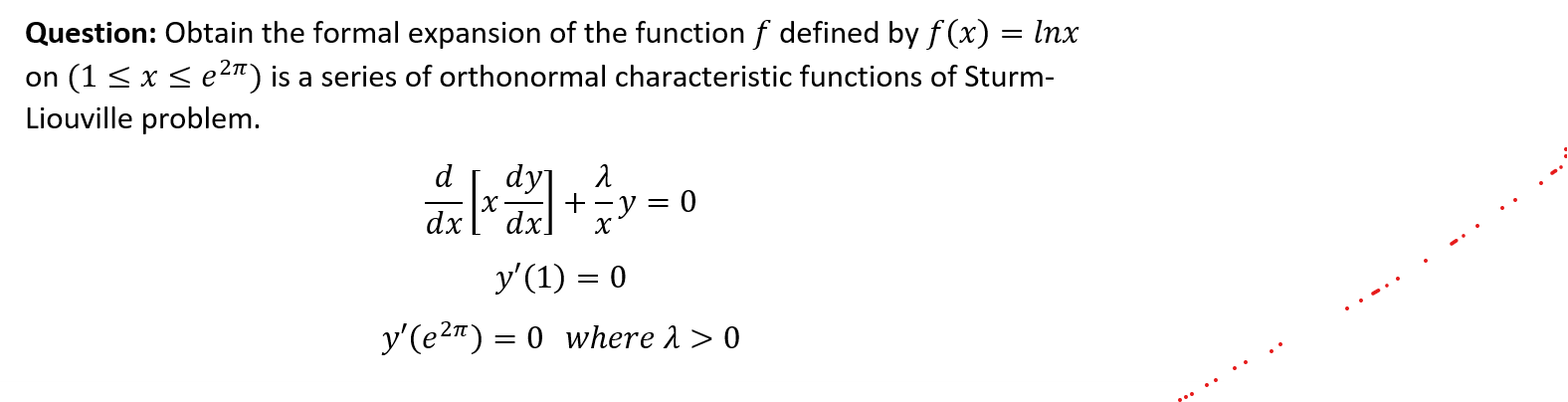 Solved Question: Obtain the formal expansion of the function | Chegg.com